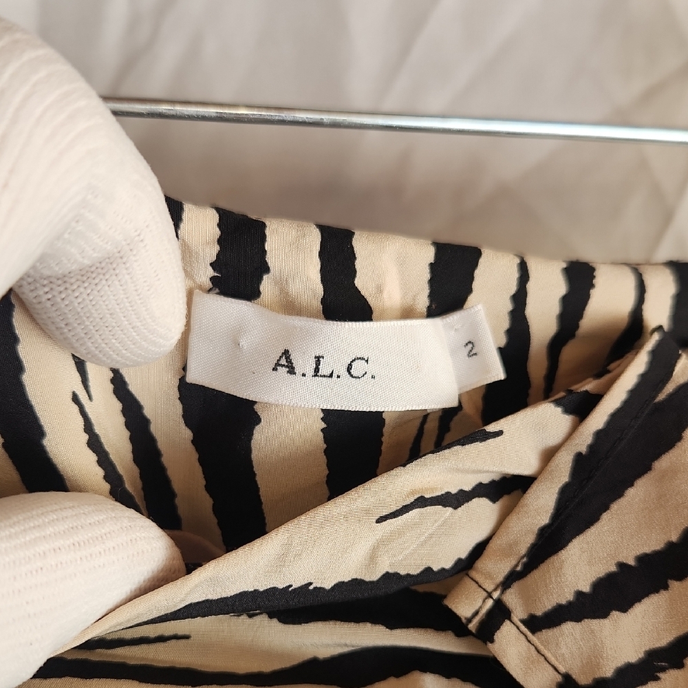 A.L.C. Zebra Print Skirt - Picture 5 of 8